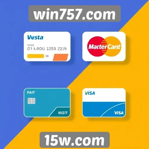 Métodos de pagamento disponíveis no win757.com